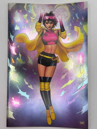 Uncanny X-Men #244 Facsimile Edition Unknown Comics Nathan Szerdy Exclusive NYCC 2024 Virgin Foil Variant - Signed By Nathan Szerdy!