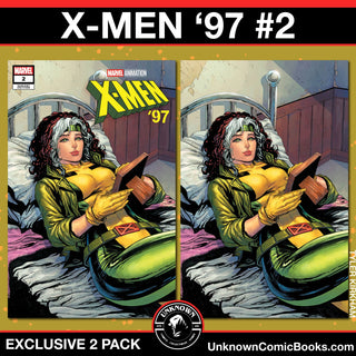 X-Men '97 #2 Unknown Comics Tyler Kirkham Exclusive Variant - 2 Pack!