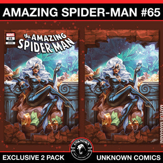 Amazing Spider-Man #65 Unknown Comics Mateus Manhanini Exclusive Variant - 2 Pack!