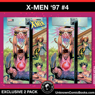 X-Men '97 #4 Unknown Comics Tyler Kirkham Exclusive Variant - 2 Pack!
