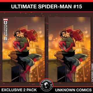 Ultimate Spider-Man #15 Unknown Comics Mirka Andolfo Exclusive Variant - 2 Pack!