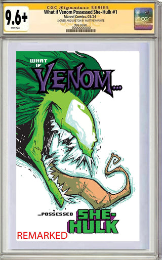 WHAT IF VENOM #4 | Matthew Waite Skottie Young Homage Variant!