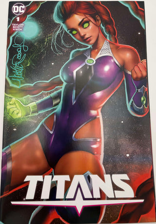 Titans #1 - 616 Comics Nathan Szerdy Exclusive Variant - Signed By Nathan Szerdy!