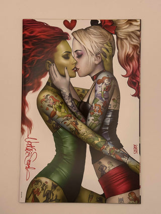 Harley Quinn #31 - 616 Comics Nathan Szerdy Exclusive Ivy Tattoo Virgin Variant - Signed By Nathan Szerdy!
