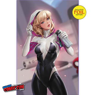Amazing Spider-Man #32 - G.O.D.S. - Unknown Comics Leirix Exclusive NYCC Virgin Foil Variant!