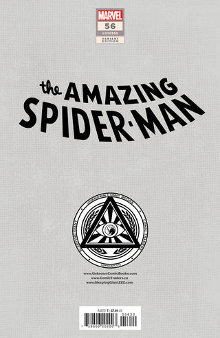 Amazing Spider-Man #56 Unknown Comics Alexander Lozano Exclusive Variant!