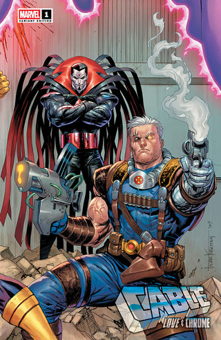 Cable: Love & Chrome #1 Unknown Comics Tyler Kirkham Connecting Cover Exclusive Variant!
