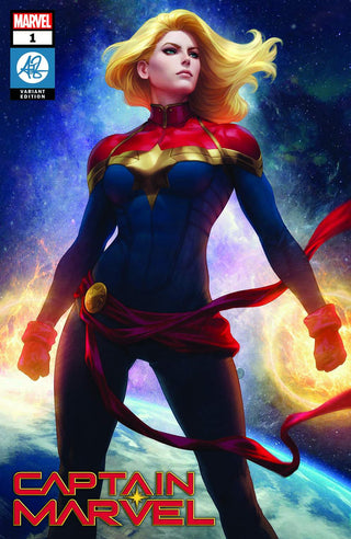 Captain Marvel #1 Artgerm Collectibles Exclusive Trade Dress Variant!
