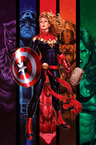 Captain Marvel #16 Unknown Comics Mark Brooks Exclusive Virgin Variant!