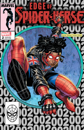 Edge Of Spider-Verse #2 Unknown Comics Tyler Kirkham Exclusive NYCC 2022 Silver Variant!