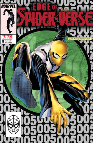 Edge Of Spider-Verse #5 Unknown Comics Tyler Kirkham Exclusive NYCC 2022 Silver Variant!