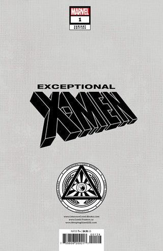 Exceptional X-Men #1 Unknown Comics Kaare Andrews Exclusive Connecting Variant - 2 Pack!