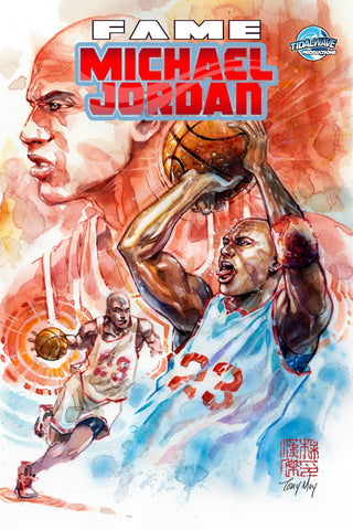 Fame Michael Jordan Unknown Comics Tony Moy Exclusive Variant!