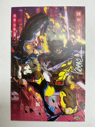 Wolverine By Claremont & Miller #1 Facsimile Edition - New Printing - Unknown Comics Kaare Andrews Exclusive Virgin Variant - Signed By Kaare Andrews!