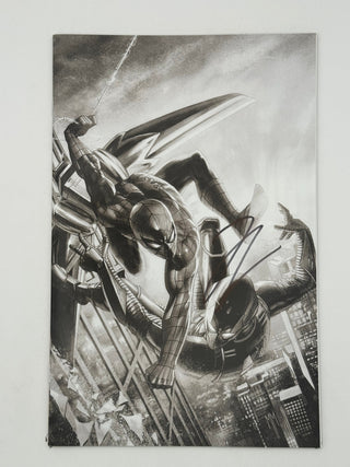 Ultimate Spider-Man #1 - 3rd Printing - Unknown Comics Marco Matrazzo Exclusive B&W Convention Virgin Variant - Signed by Jonathan Hickman!