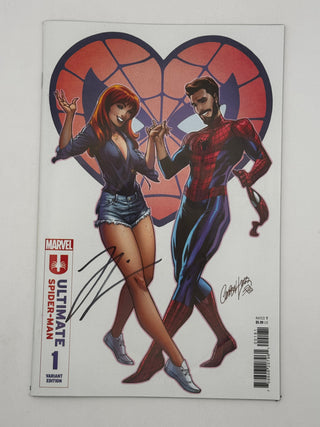 Ultimate Spider-Man #1 J. Scott Campbell Cover B Variant - Signed by Jonathan Hickman!