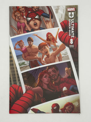 Ultimate Spider-Man #8 Unknown Comics Ejikure Exclusive Variant - Signed by Jonathan Hickman!
