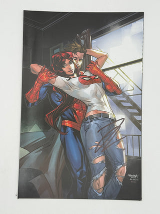 Ultimate Spider-Man #5 Unknown Comics Stephen Segovia Exclusive Virgin Variant - Signed By Jonathan Hickman!
