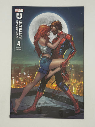 Ultimate Spider-Man #4 Unknown Comics Tyler Kirkham Exclusive Variant - Signed by Jonathan Hickman!