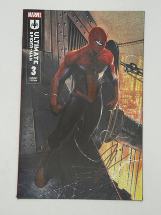 Ultimate Spider-Man #3 Unknown Comics Gabriele Dell'Otto Exclusive Variant - Signed by Jonathan Hickman!