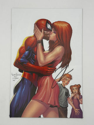 Ultimate Spider-Man #2 4th Printing Unknown Comics Tyler Kirkham Exclusive Virgin Variant - Signed by Jonathan Hickman!