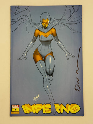 Inferno #3 (of 4) Unknown Comics David Nakayama Exclusive Variant - Signed By David Nakayama!