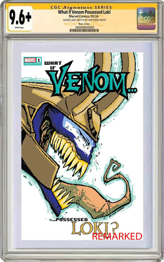 What If Venom #1 Matthew Waite Skottie Young Homage Variant!