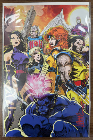 Fall Of The House Of X #4 Unknown Comics Kaare Andrews Exclusive Virgin Variant - Signed By Kaare Andrews!