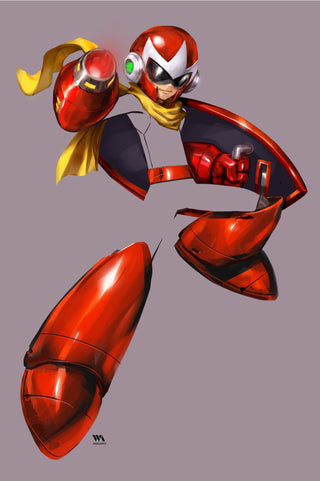 Mega Man Timelines #1 - Huy Dinh Exclusive Variant Set - Limited To Only 444 Sets!