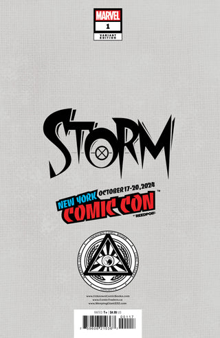 Storm #1 Unknown Comics Nathan Szerdy Exclusive NYCC 2024 Virgin Foil Variant!