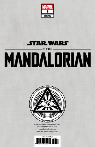 Star Wars: The Mandalorian Season 2 #8 Unknown Comics David Nakayama Exclusive Variant - Signed By David Nakayama!