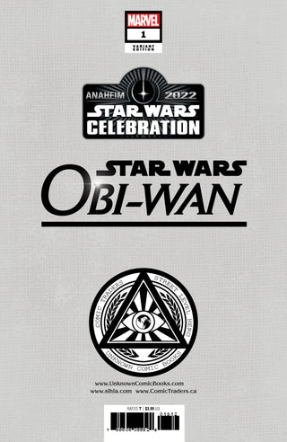 Star Wars: Obi-Wan Kenobi #1 Unknown Comics David Nakayama Exclusive Convention Virgin Variant - Signed By David Nakayama!
