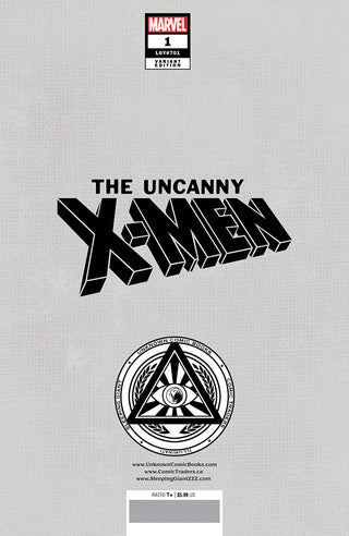 Uncanny X-Men #1 Unknown Comics Nathan Szerdy Exclusive Virgin Variant - Signed By Nathan Szerdy!