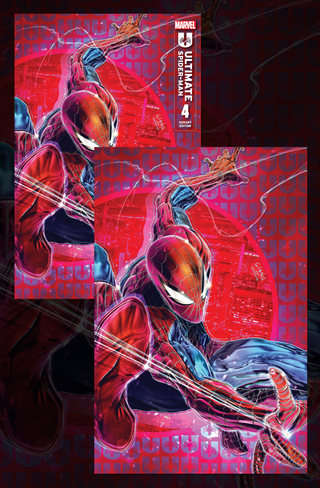 Ultimate Spider-Man #4 - John Giang Retro Exclusive Variant Set!