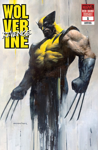 Wolverine: Revenge - Red Band #1 Unknown Comics Puppetter Lee Exclusive Variant - Polybagged - Explicit Content - 2 Pack!