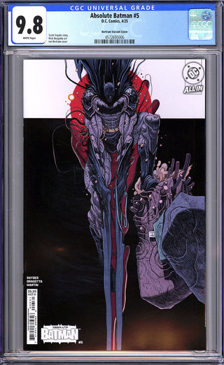 Absolute Batman #5 - Cover C - Ian Bertram Variant - CGC 9.8!