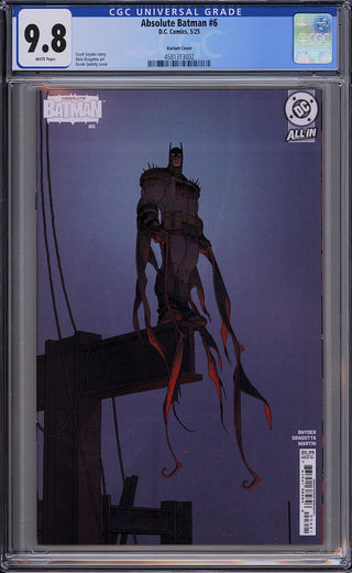 Absolute Batman #6 - Cover B - Frank Quitely Variant - CGC 9.8!