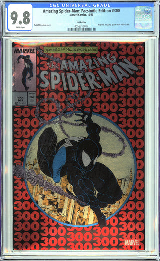 Amazing Spider-Man: Foil Facsimile Edition #300 - CGC 9.8!