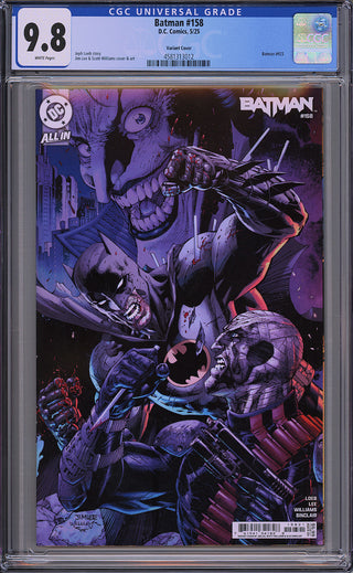Batman #158 - Cover B - Jim Lee / Scott Williams Variant - CGC 9.8!