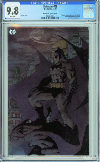 Batman #608 Batman Day First Print Foil Error Edition - CGC 9.8!