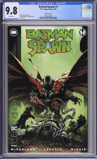 Batman Spawn #1 - Cover B - Todd Mcfarlane Spawn Variant - CGC 9.8!
