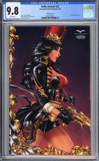 Belle Annual #25 - Eric Basaldua 2022 February Icons Collectible Cover - CGC 9.8!