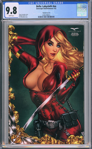 Belle: Labyrinth - Eric Basaldua 2022 May Icons Collectible Cover - CGC 9.8!