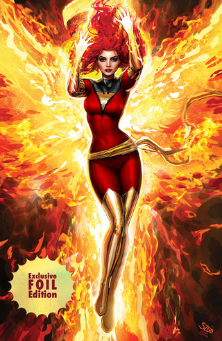 Phoenix #4 Unknown Comics Nathan Szerdy Exclusive NYCC 2024 Virgin Foil Variant!