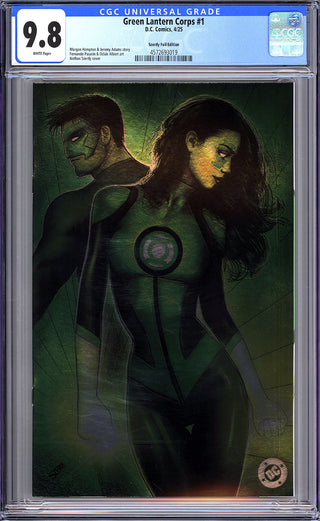 Green Lantern Corps #1 - Cover F - Nathan Szerdy Foil Variant - CGC 9.8!