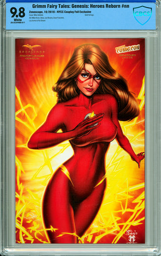 Grimm Fairy Tales: Genesis: Heroes Reborn NYCC Cosplay Foil Exclusive - EXTREMELY RARE - CBCS 9.8!
