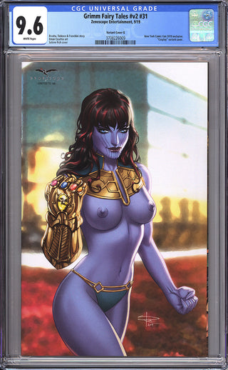 Grimm Fairy Tales Vol. 2 #31 NYCC 2019 Cosplay Collectible Cover - EXTREMELY RARE - CGC 9.6!
