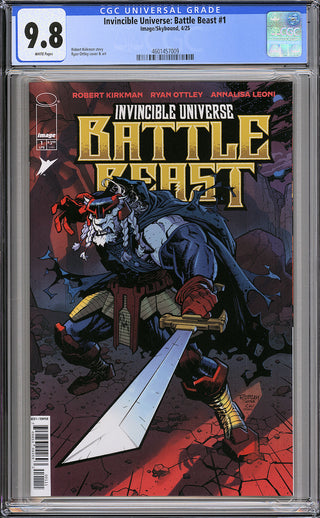 Invincible Universe: Battle Beast #1 - Cover A - Ryan Ottley - CGC 9.8!