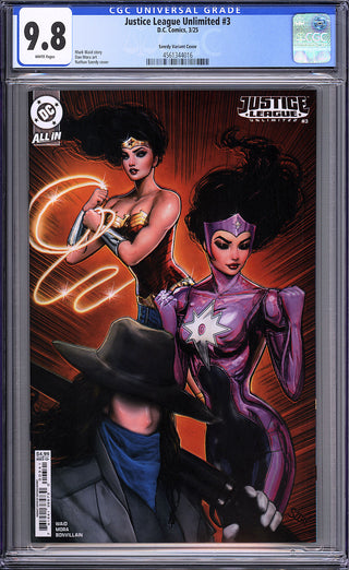 Justice League Unlimited (Vol. 2) #3 - Cover C - Nathan Szerdy Variant - CGC 9.8!