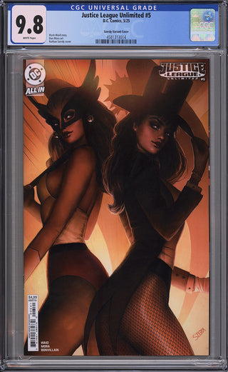 Justice League Unlimited (Vol. 2) #5 - Cover B - Nathan Szerdy Variant - CGC 9.8